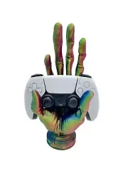 Cosmic 6-Finger Alien Hand Controller Holder The Ultimate Gaming Geek Home Décor