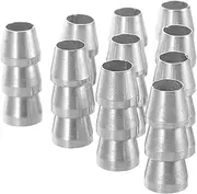 Mipcase 10pcs Round Iron Wedge Kit for Hammer and Axe Handles Safety Reinforcement Accessories for Agriculture and Construction Tools
