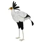 HANSA BH7639 Secretarybird 59 Real Animal Plush Toy