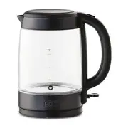 Russell Hobbs 1.7 Litre Brooklyn Glass Kettle - Black