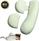 U-Shaped Pregnancy Pillow, Maternity Body Pillow, Back, Belly, Legs, Hip Support