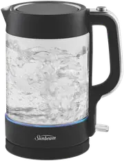 Sunbeam Black Classics Glass Kettle