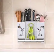 Utensil Holder Cutlery Drainer Sink Organizer Chopsticks Holder for Countertop