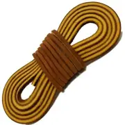 TOFL Logger Style Leather Boot Laces | 54 inches Long | 3 Leather Laces