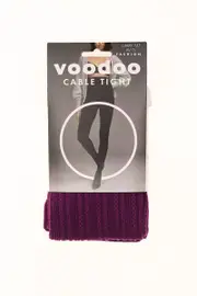 Berlei Voodoo Cable Tights - Currant Pulp, Size: Average/Tall