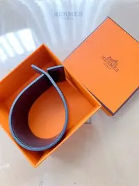 在飛比找Yahoo!奇摩拍賣優惠-[超低優惠] Hermes 愛馬仕皮革優雅手環