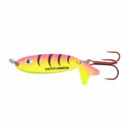Northland Tackle Macho Minnow Spoon 4 - Bubblegum Tiger - Ice Lure 1/4 oz