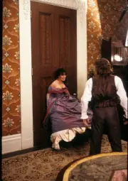 Terri Garber Patrick Swayze On 1985 Tv Series North And South Old Photo 1