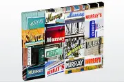 Personalized Photo Canvas featuring the name MURRAY in photos of signs