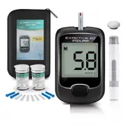 Blood Glucose Monitor Diabetes Testing Kit Blood Sugar Tester With 50 Test Strip