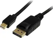 StarTech Mini DisplayPort to DisplayPort 1.2 Cable, 3 Meter Length