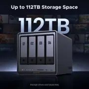 UGREEN NASync DXP4800 Plus 4-Bay NAS with Intel Pentium Gold 8505 5-Core CPU
