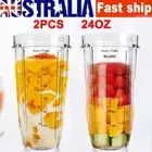 2pcs/set Replacement Accessories 24OZ Cup fit for Nutri Ninja Auto IQ Bullet AU