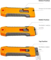 Razor Blade Scraper Tool with 15pcs Extra Blades, Cleaning Razor Scraper for ...