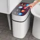 智能垃圾桶家用臥室網紅垃圾桶帶蓋衛生間防臭臥室客廳夾縫垃圾桶「雙11特惠」