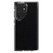 Tech21 Evo Check Case (Suits Samsung Galaxy S23 Ultra) - Smokey Black