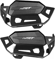 Motorcycle Engine Guard Protector Cover Cylinder Head Guard for BMW R NineT RnineT Pure R Nine T Scrambler 2020 2021 2022 - Engine (Color : BL ACK-Black)