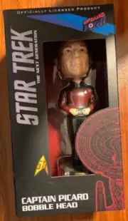 2014 Bif Bang Pow Star Trek The Next Generation Captain Picard Bobble Head
