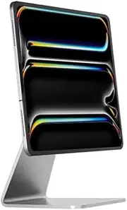 [BongBingBoo] iPad Pro Magnetic Stand, iPad Air Mount for Apple iPad Pro 12.9'' & iPad Air 13'' - Silver