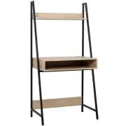 Design Square Rox A-Frame Writing Computer Laptop Study Desk - Black / Natural
