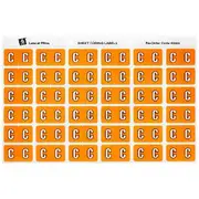 Avery Lateral File Side Tab Label 'C' 180 Pack