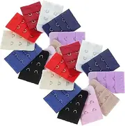 [GAROZATION] Comfortable Bra Extender Hooks 20pcs Extension Hooks Bra Extension Button for Women for