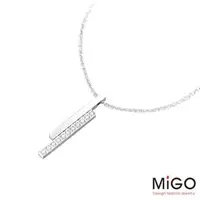 在飛比找森森購物網優惠-MiGO 自由白鋼女項鍊