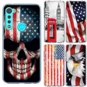 for Moto G Stylus 2020(Clear) ShockProof TPU Rugged Skin Phone Case Cover-C