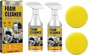 Peony Car Cleaner, 2025 New Multi-Purpose Foam Cleaner, InteriorCar Spray Cleaners, Car Interior Foam Cleaner for Leather,Fabric and Plastic Trim (2PCS)