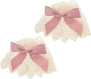 [LIFKOME] Lolita Lace Wristcuff Ruffle Wrist Cuff Lace Hand Wristcuff White Wristband Versatile for Occasions
