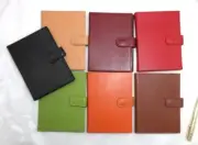 Photo Album Small Leather Cover Holds 20 4"x6" Photos Bergdorf Goodman TAN
