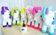 Unicorn Soft Plush Stuffed Animal Pink Rainbow Colorful Baby Cute Doll Gift Toy