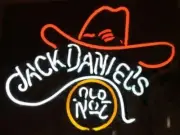 20"x15"Jack Daniel's Old 7 Whiskey Neon Sign Real Glass Handmade Sign US Stock