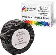 Cartridge Planet Compatible Address Label Roll for Dymo SD11352 S0722520 25mm x 54mm 500 Labels for Dymo LabelWriter 450 450 Turbo 450 Twin Turbo 450 Duo 4XL SE450 310 320 330 400 SE300 Wireless
