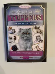 Hunkydory BOOK OF TOPPERS Cats Kitty Heavyweight Foil Die Cuts Card Junk Journal