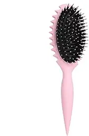 Brush For Curly Hair | Curl Volume Defining Air Cushion Comb,Women Hairstyle Grooming Brush For Home, Traveling, Business Trips, Dates, Outgoing