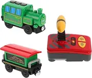 COSMEVIVI Electric Train for Retro Locomotive Model with Tracks Creative Desktop Ornament for Boys and Friendly Design for Birthdays and Playtime