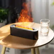 Portable Usb Colorful Flame Mini Diffuser Household Cool Mist Aroma Essential Oi
