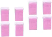 Housoutil 2sets Nonwoven Wipe for Glue Eyelash Extension Glue Wipes Glue Bottle Cleaning Wiper Salon Glue Cleaning Sheet Multi-purpose Lash Extension Supplies 800pcs*2
