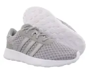 Adidas Lite Racer Womens Shoes Size 6.5, Color: Clear Onix/Metallic Silver/Onix