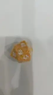 MTG Magic The Gathering From The Vault Exiled D20 Spindown Die Dice Yellow