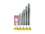 6PC SET 1/4"-3/4 " STFCR SOLID CARBIDE INDEXABLE BORING BAR +6PC TCMT INSERTS