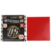Butterfly Tenergy 05 Table Tennis Rubber Ping Pong Rubber Sponge 2.1mm Reverse Adhesive Racket Cover Training Accessories Red 17*16.5cm