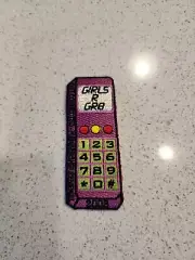 Girl Scouts Badge Patch Get Connected 2008 Membership Renewal Girls R Gr8 Phone
