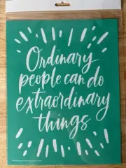 Chalk Couture Ordinary PeopleSize B Transfer Stencil 8x10 Retired