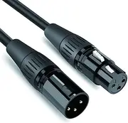LFHUKEJI XLR Male to Female Microphone Cable Balanced 3 PIN 9.8FT