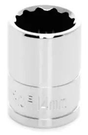 PERFORMANCE TOOL 3/8" Dr 14mm 12pt Socket WILW38814