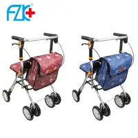 在飛比找momo購物網優惠-【富士康】鋁製散步車FZK-717(購物車 健步車 助行車)