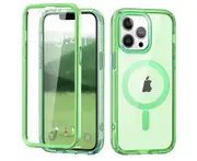 iPhone 12 Pro Case,Shockproof Phone Case ,Scratch-Resistant Back Cover-Green