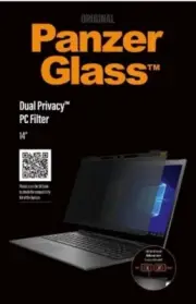 Privacy Screen Filter For 14" Laptop Notebook Computer Panzer Glass NEW
